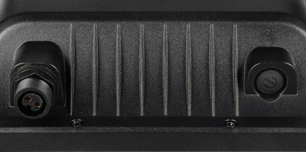 Zewnętrzna solarna lampa ścienna LED z timerem (wysokość 19 cm) Acora – Reality