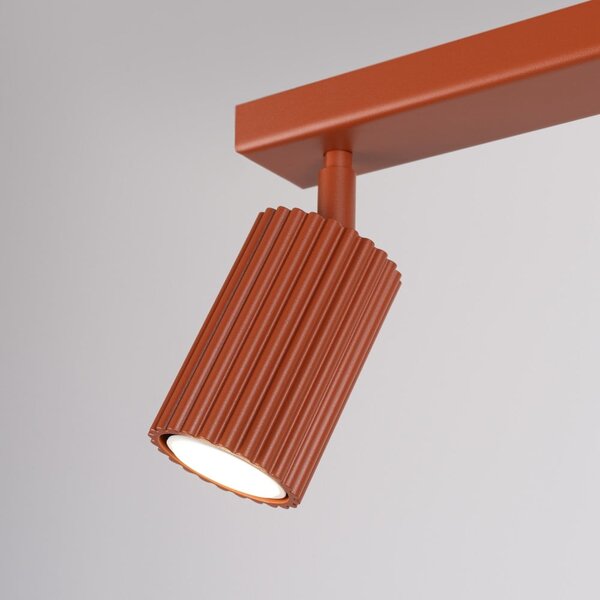 Ceglasta lampa punktowa 6,5x30 cm Gleam – Sollux