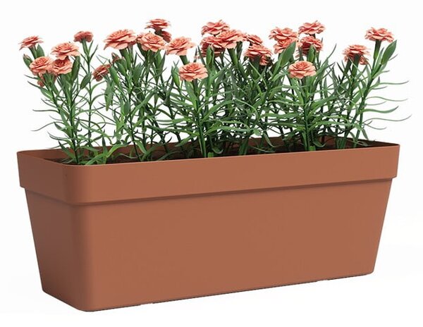 Samonawadniająca doniczka z plastiku z recyklingu 50 cm Capri – Artevasi