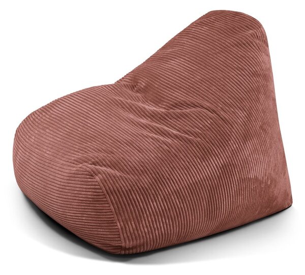 Ceglasty sztruksowy worek do siedzenia Snug 100 – SLOWDOWN
