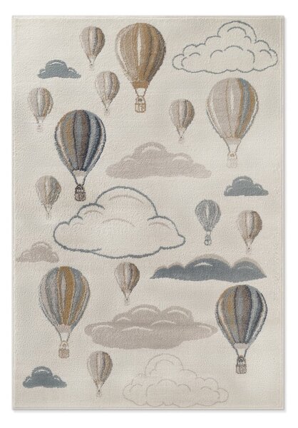 Kremowy dywan dziecięcy 120x170 cm Hot Air Balloon – Hanse Home