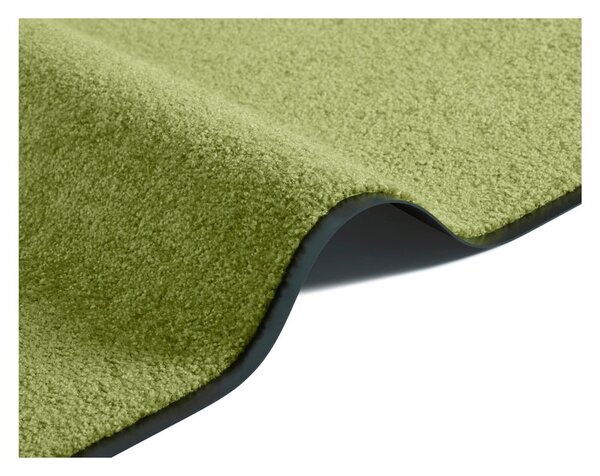 Zielona wycieraczka Hanse Home Wash & Clean, 39x58 cm