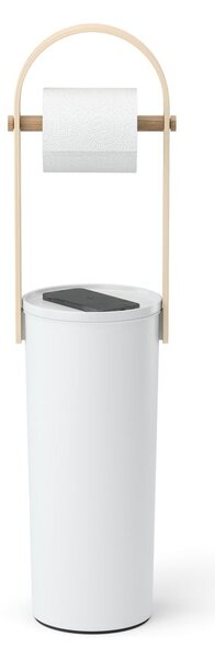 Biały plastikowy stojak na papier toaletowy Bellwood – Umbra
