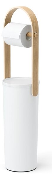 Biały plastikowy stojak na papier toaletowy Bellwood – Umbra