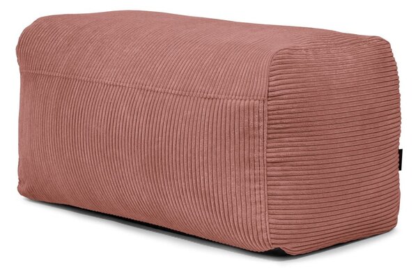 Ceglasty sztruksowy worek do siedzenia Plus 100 Lounge – SLOWDOWN