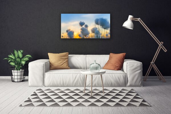 Obraz canvas Romantyczna Natura w Kwiatach