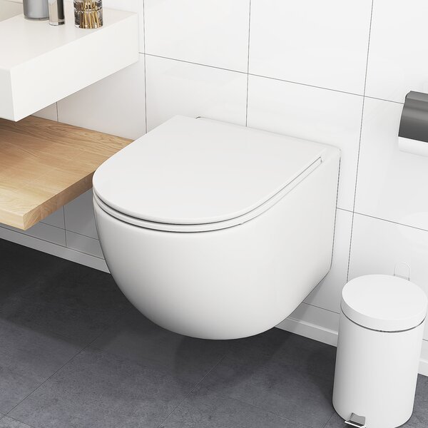 Muszla klozetowa podwieszana z deską - Toaleta wisząca WC