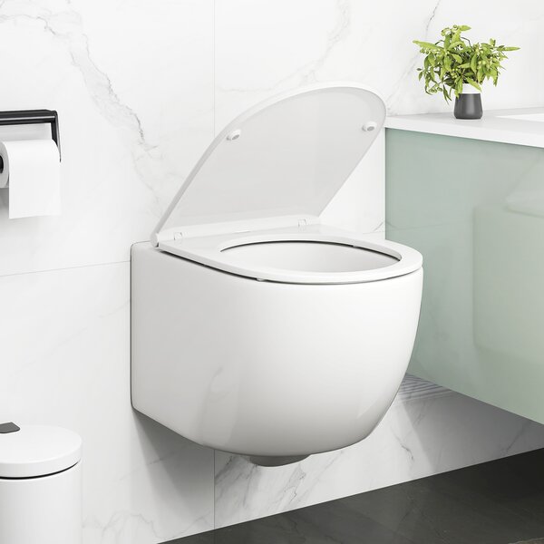 Muszla klozetowa podwieszana z deską - Toaleta wisząca WC