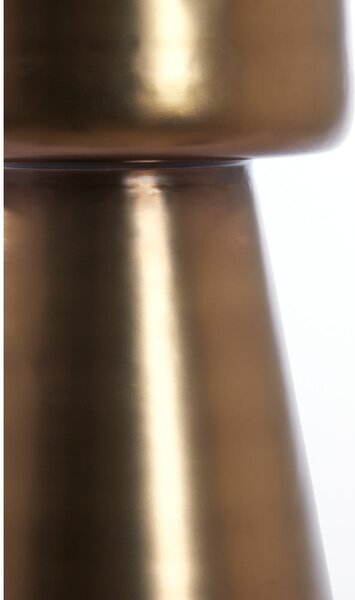 Metalowy okrągły stolik ø 29 cm Dakwa – Light & Living