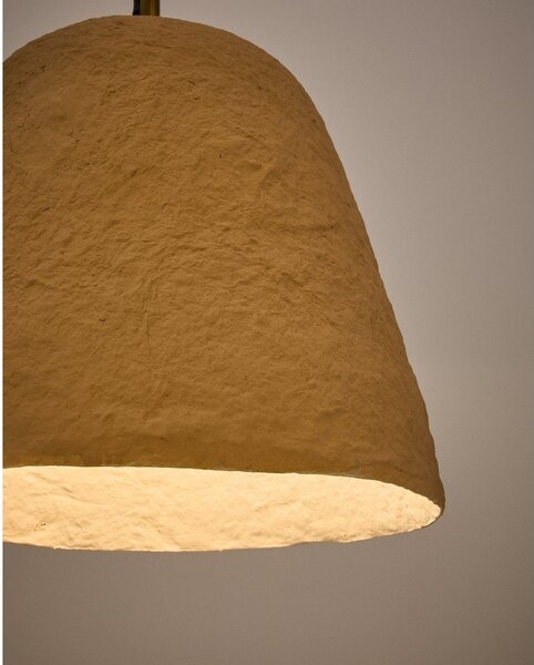 Beżowa lampa wisząca ø 25 cm Lisora – Kave Home