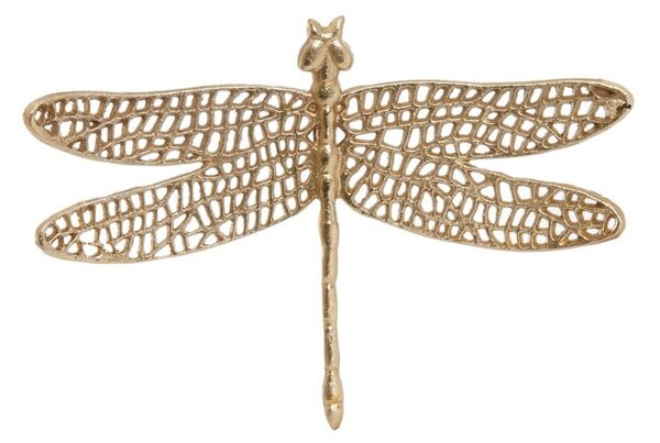 Metalowa dekoracja ścienna 36x24 cm Dragonfly – Light & Living
