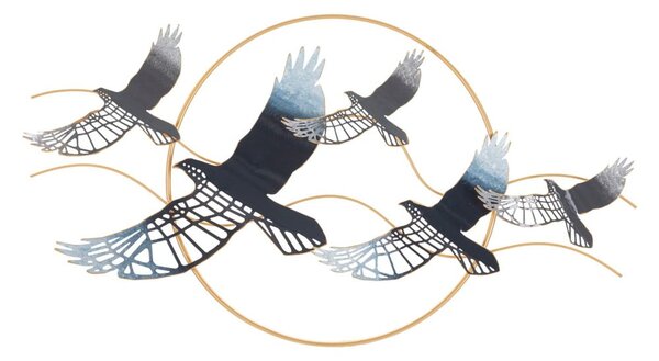 Metalowa dekoracja ścienna 91x50 cm Birds – Mauro Ferretti