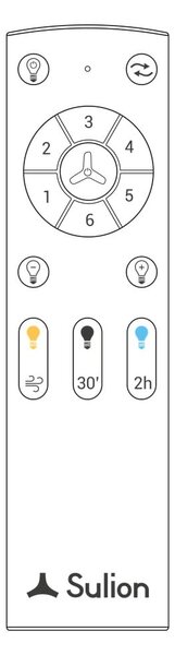 Lampa sufitowa LED w ciemnym naturalnym kolorze ø 13 cm Regal – SULION