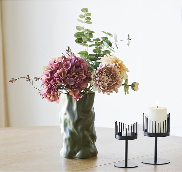 Zielony ceramiczny wazon (wysokość 25,5 cm) Lika – House Nordic