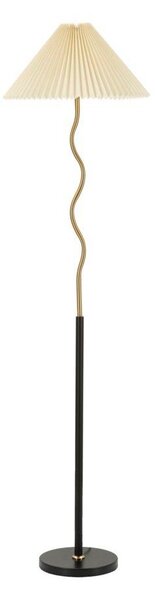 Lampa stojąca w czarno-złotym kolorze (wysokość 172 cm) Closy – Mauro Ferretti
