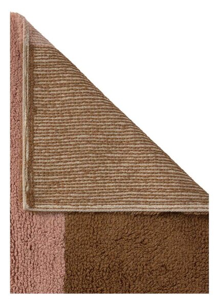 Wełniany chodnik tkany ręcznie 80x230 cm Chroma Spiced Coral – Lorena Canals