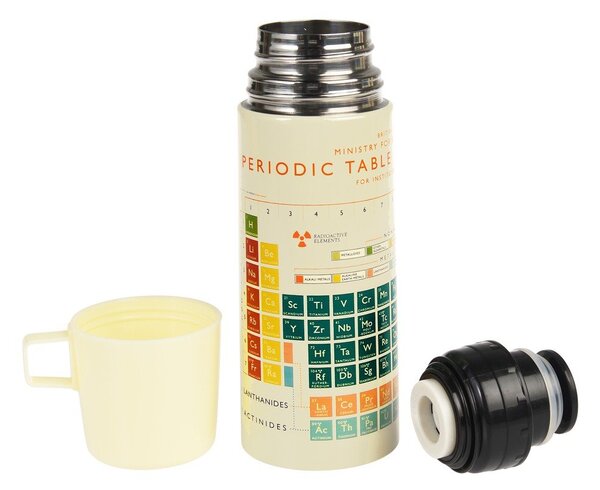 Kremowy termos dla dzieci 350 ml Periodic Table – Rex London