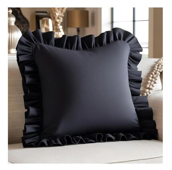 Poszewka na poduszkę z mieszanki bawełny 40x40 cm Ruffled – Mila Home