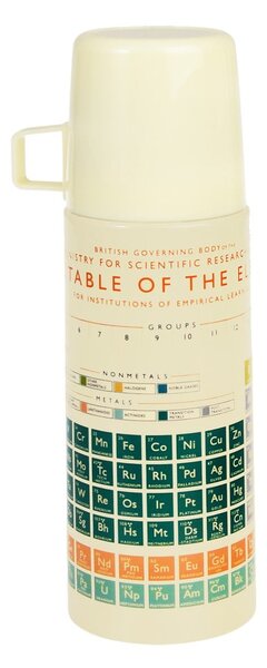 Kremowy termos dla dzieci 350 ml Periodic Table – Rex London