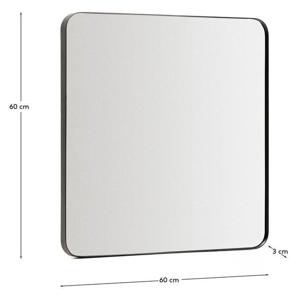 Lustro ścienne 60x60 cm Marco – Kave Home