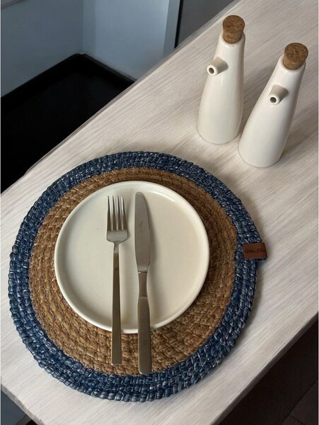 Mata stołowa z juty ø 33 cm Wicker – Mila Home Luxury