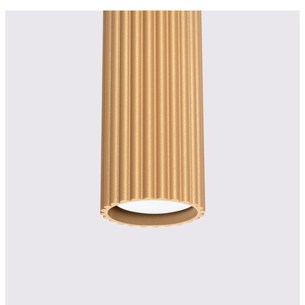 Lampa wisząca w kolorze złota Gleam – Sollux