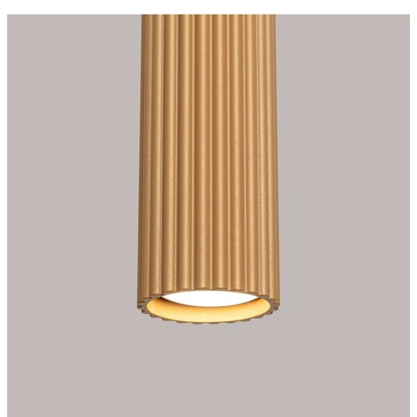 Lampa wisząca w kolorze złota Gleam – Sollux