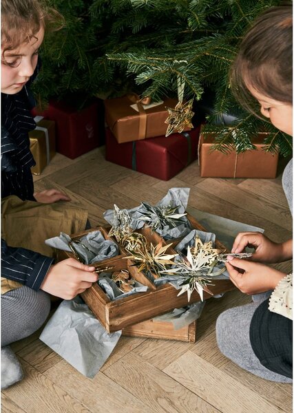 Wisząca dekoracja świąteczna w kolorze srebra Kähler Design Christmas Angel