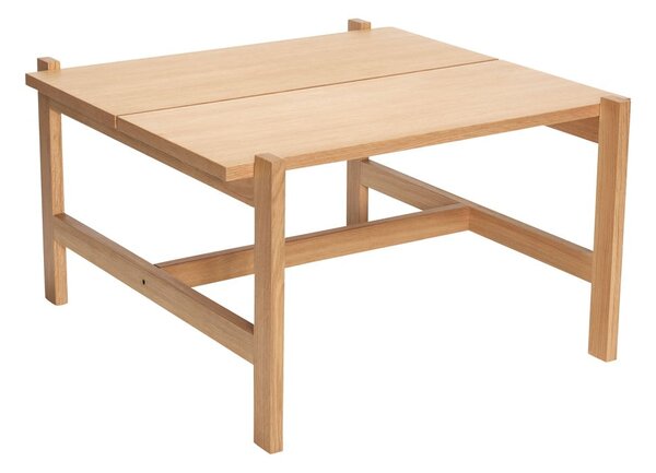Stolik z blatem w dekorze dębu 80x80 cm Dash – Hübsch