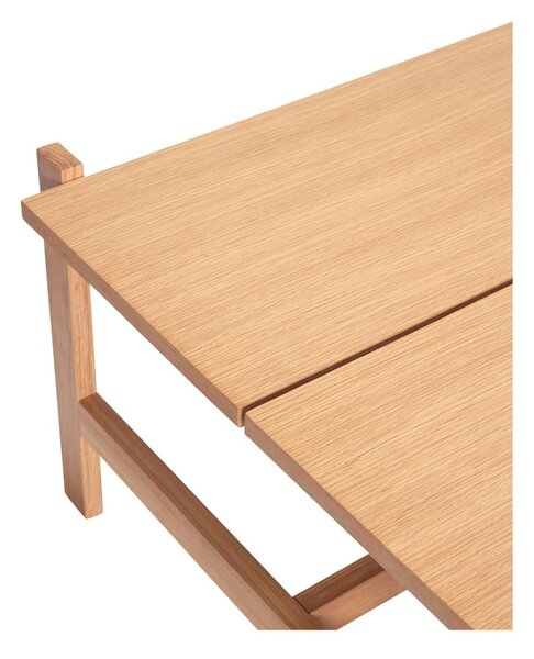 Stolik z blatem w dekorze dębu 80x80 cm Dash – Hübsch