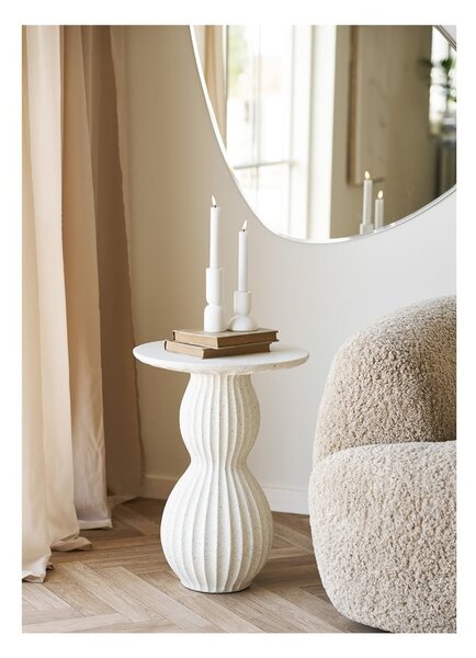 Kamienny okrągły stolik ø 40 cm Newtown – House Nordic