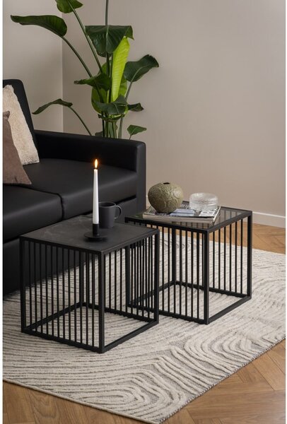 Stolik w dekorze kamienia 40x40 cm Strington – Actona