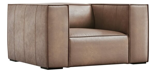 Jasnobrązowy skórzany fotel Madame – Windsor & Co Sofas