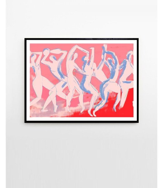 Plakat 40x30 cm Dancing – By Garmi – The Poster Club
