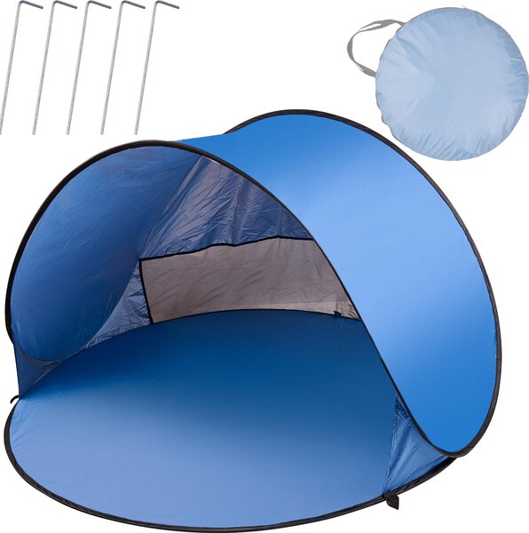 Namiot plaowy duy samorozkadajcy si automatyczny parawan plaowy XL 146x146cm + pokrowiec
