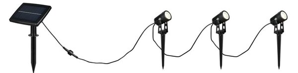 Lampa zewnętrzna wbijana LED solarna Obidos – Reality