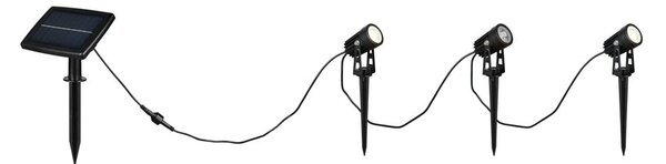 Lampa zewnętrzna wbijana LED solarna Obidos – Reality