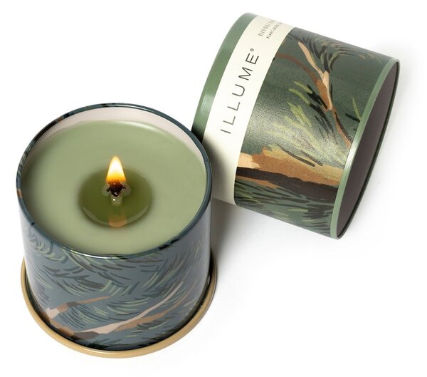 Zapachowa świeca czas palenia 50 h Hinoki Sage – ILLUME x Bloomingville