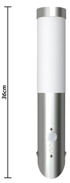 Zewnętrzne kinkiety z czujnikami ruchu 2 sztuki - 6X E958 M6-Z60