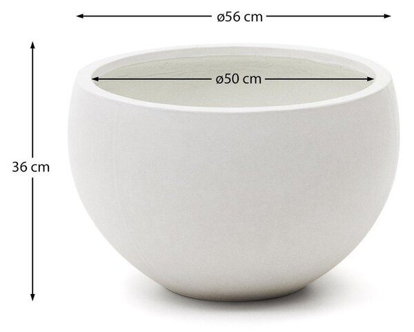 Doniczka z cementu ø 56 cm Grau – Kave Home