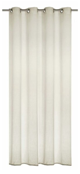 Beżowa zasłona 140x245 cm Struktura Uni – Sehlbach