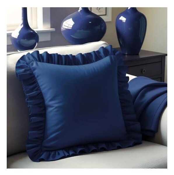 Poszewka na poduszkę z mieszanki bawełny 40x40 cm Ruffled – Mila Home