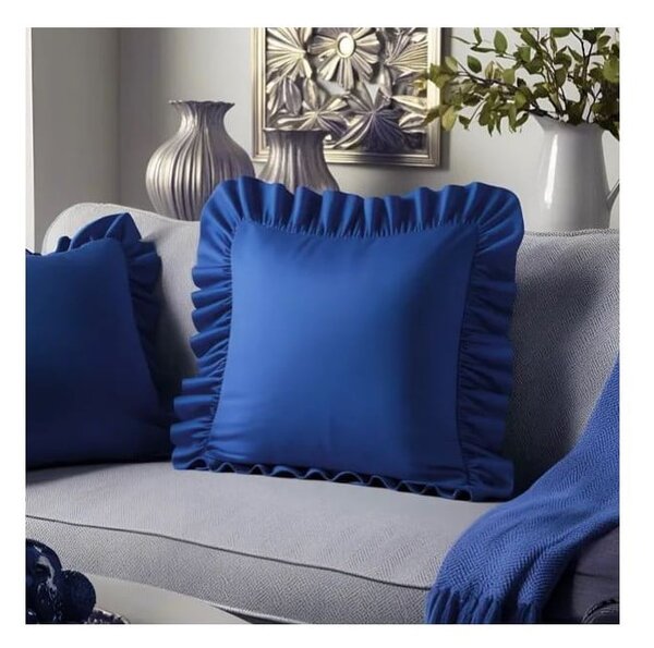 Poszewka na poduszkę z mieszanki bawełny 40x40 cm Ruffled – Mila Home