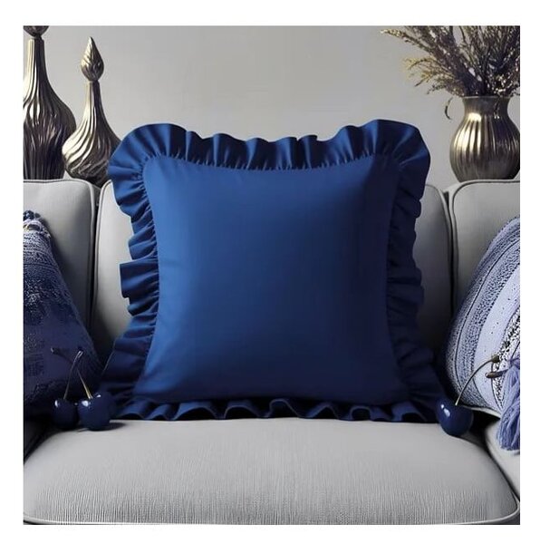 Poszewka na poduszkę z mieszanki bawełny 40x40 cm Ruffled – Mila Home