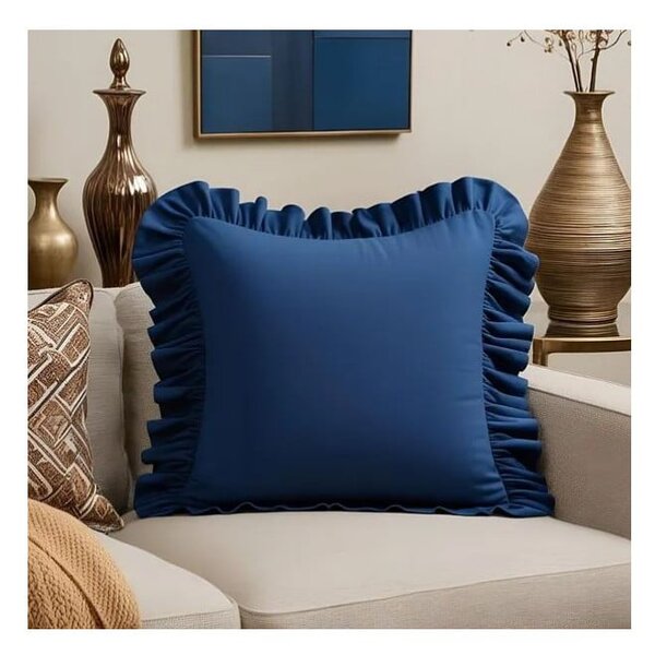 Poszewka na poduszkę z mieszanki bawełny 40x40 cm Ruffled – Mila Home
