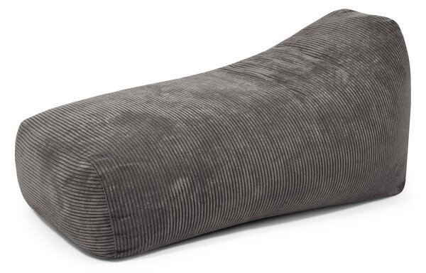 Ciemnoszary sztruksowy worek do siedzenia Snug Long 140 – SLOWDOWN