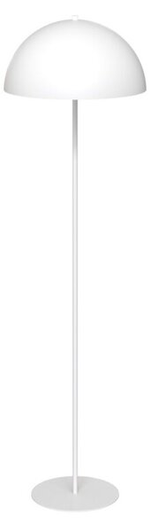 Lampa stojąca podłogowa minimalistyczna biała półokrągły klosz 2xG9 8W MOGU Emibig