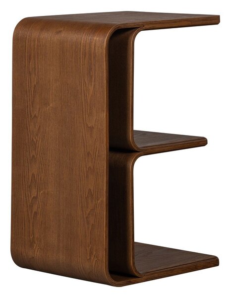 Stolik w dekorze orzecha 32x40 cm Frey – WOOOD
