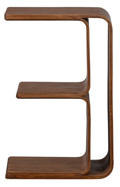 Stolik w dekorze orzecha 32x40 cm Frey – WOOOD