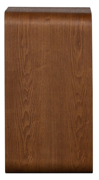 Stolik w dekorze orzecha 32x40 cm Frey – WOOOD